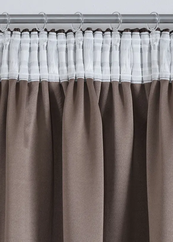 Rideau obscurcissant finement texturé (1 pce), bonprix