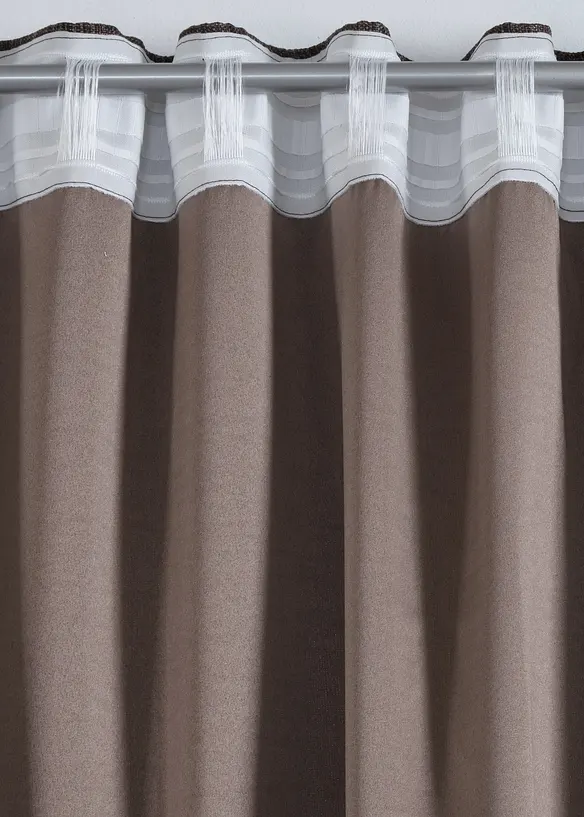 Rideau obscurcissant finement texturé (1 pce), bonprix