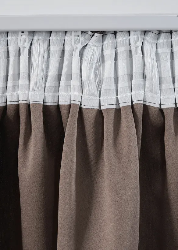 Rideau obscurcissant finement texturé (1 pce), bonprix