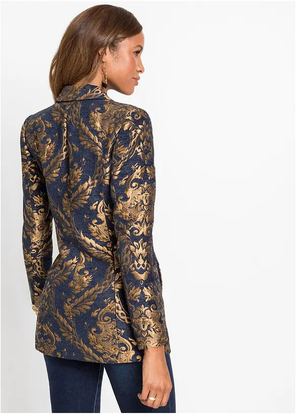 Blazer en jacquard brillant, bonprix