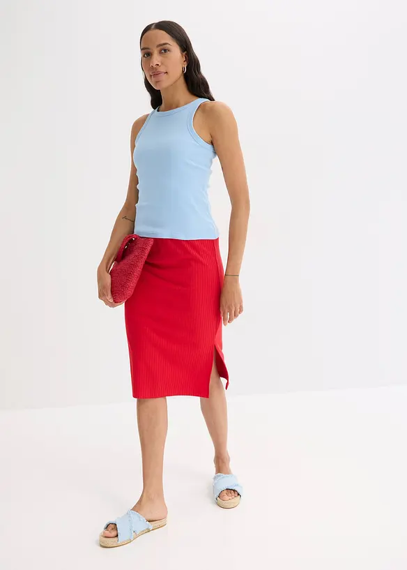 Débardeur côtelé, bonprix