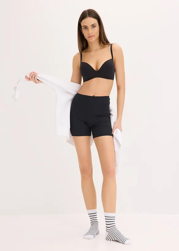 Lot de 2 soutiens-gorge push-up coton sans armatures, bonprix