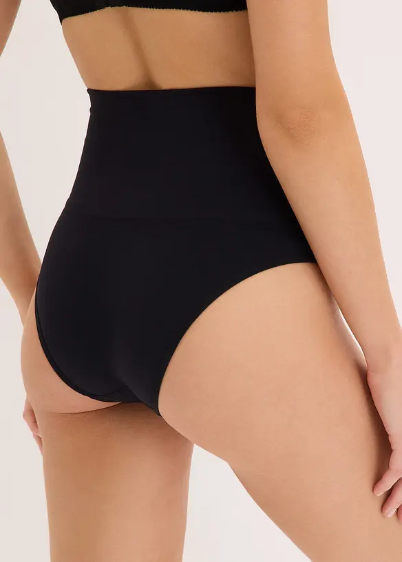 Lot de 2 slips sculptants sans coutures, maintien modéré, bonprix