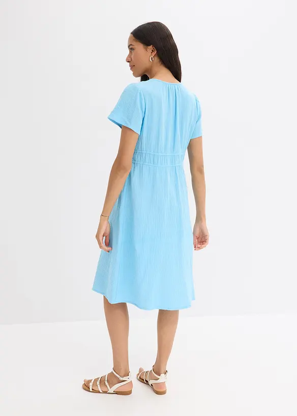 Robe-tunique en gaze de coton, bonprix