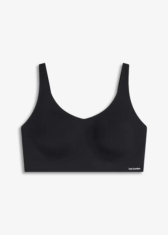 Soutien-gorge moul&eacute; Feel Comfort, rembourr&eacute;, sans armatures, d&eacute;coupes laser, bonprix