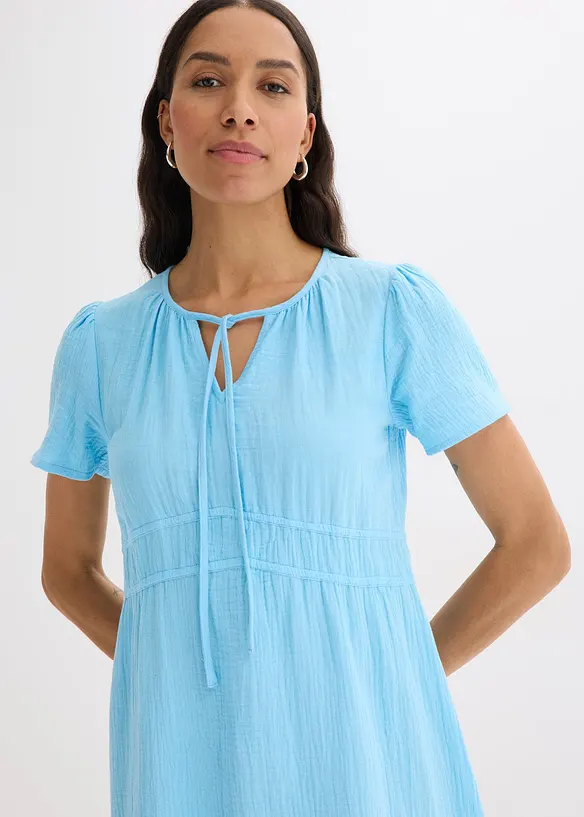 Robe-tunique en gaze de coton, bonprix