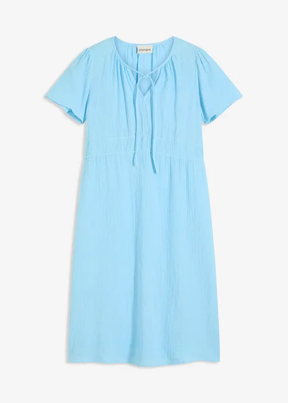 Robe-tunique en gaze de coton, bonprix