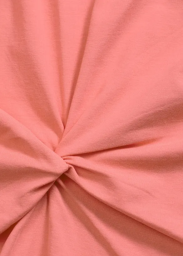 T-shirt avec détail noué, bonprix