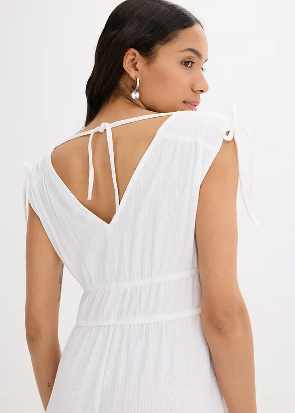 Combinaison en crêpe texturé, bonprix