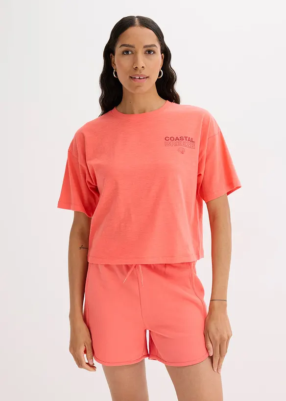 T-shirt oversize 100% coton, bonprix