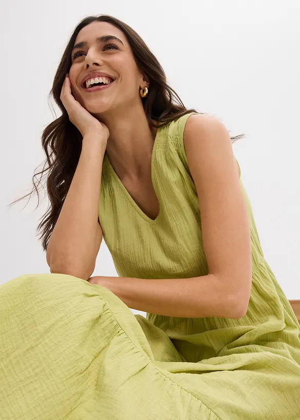 Robe en gaze de coton, bonprix