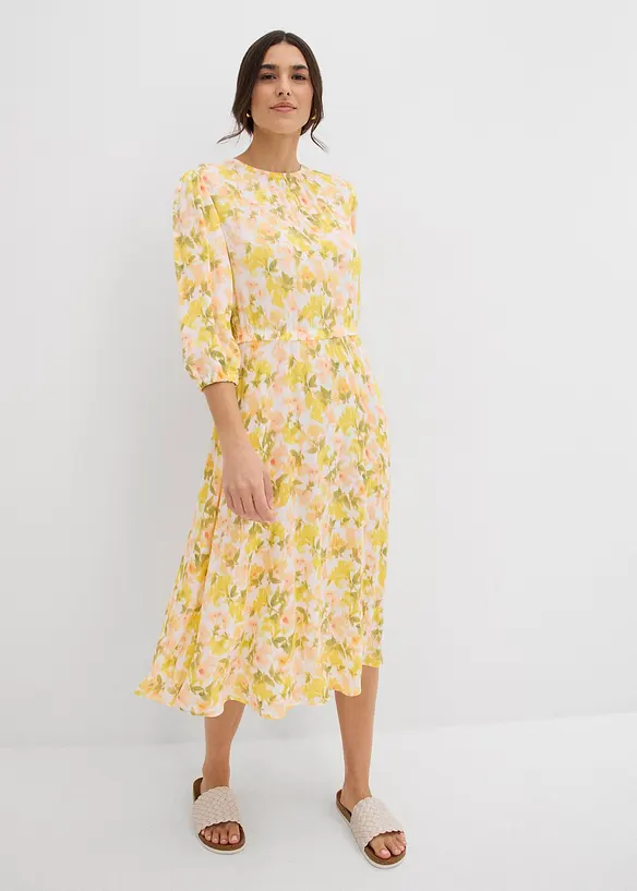 Robe en crépon de viscose, bonprix