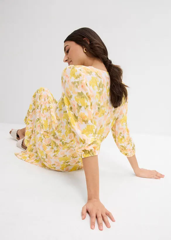 Robe en crépon de viscose, bonprix