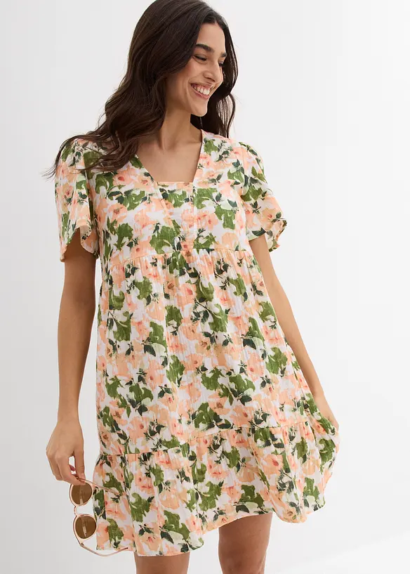 Robe en gaze de coton, bonprix