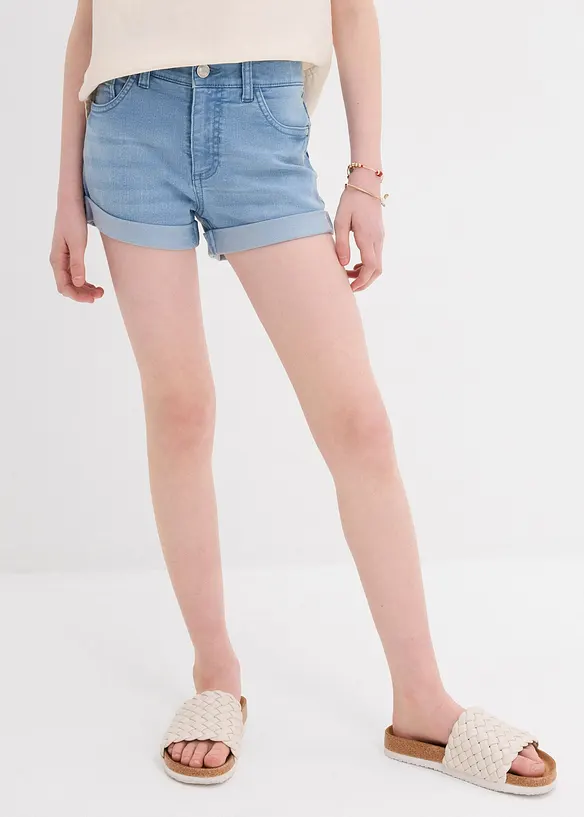 Short en jean, taille mi-haute, bonprix