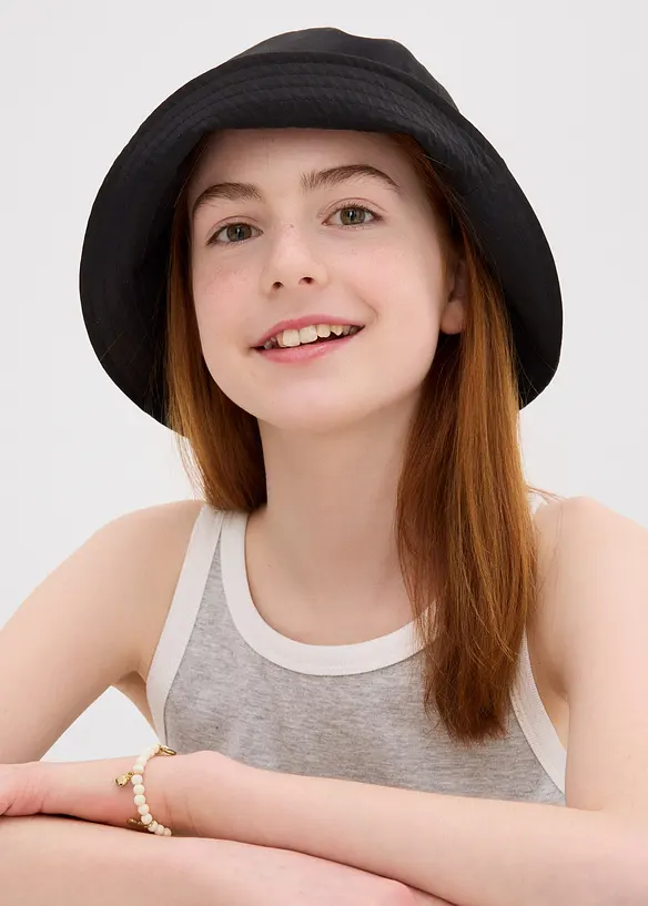 Lot de 3 tops en coton, bonprix