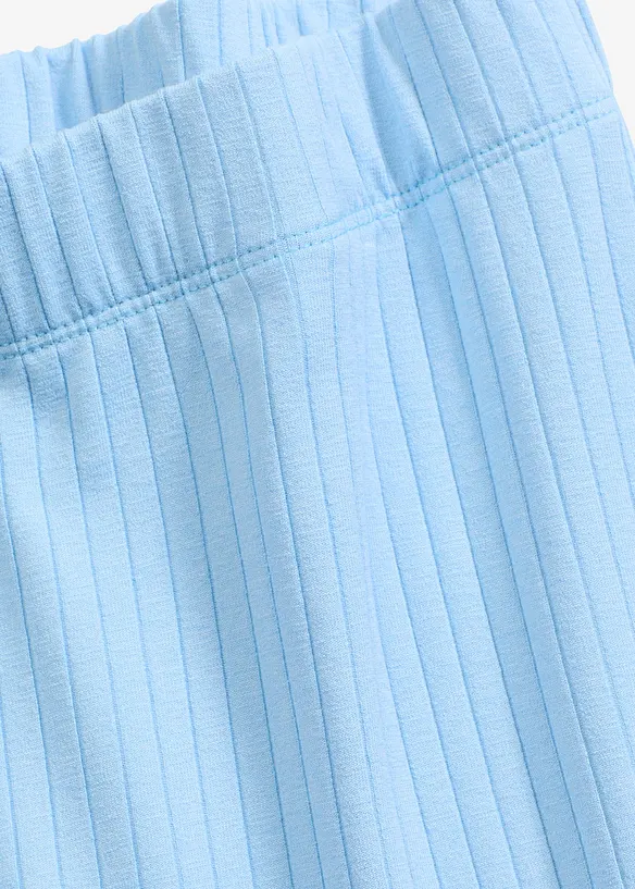 Pantalon palazzo à taille élastiquée, bonprix