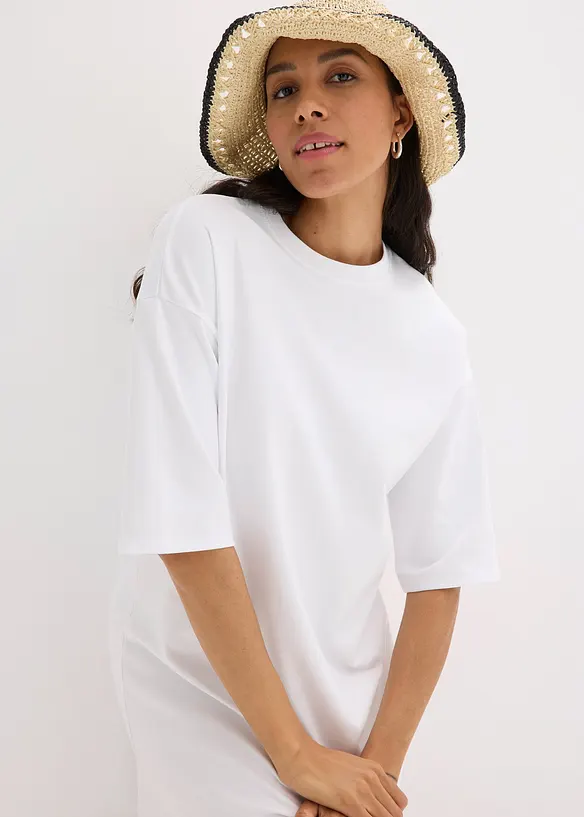 Robe oversize en jersey de coton &eacute;pais, bonprix