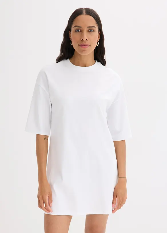 Robe oversize en jersey de coton &eacute;pais, bonprix