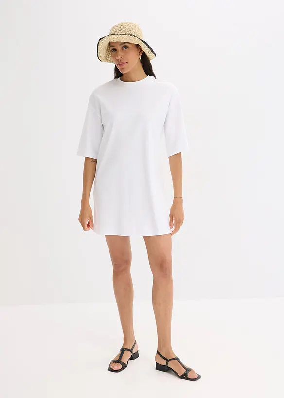 Robe oversize en jersey de coton &eacute;pais, bonprix