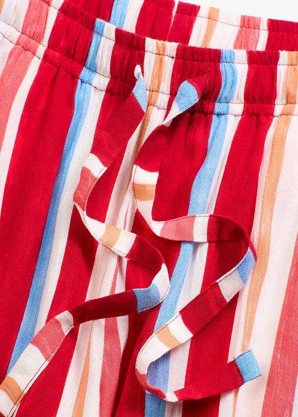 Short &agrave; taille &eacute;lastiqu&eacute;e en viscose, bonprix