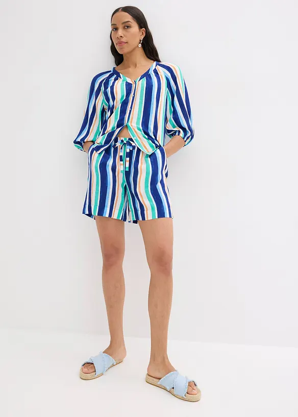 Short à taille élastiquée en viscose, bonprix