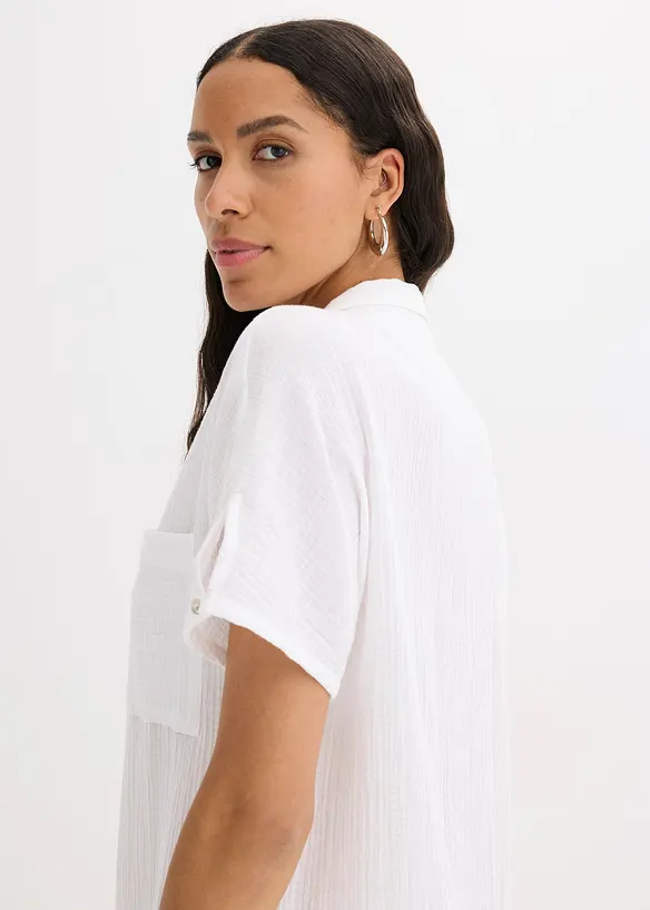 Robe caftan en gaze de coton douce, bonprix