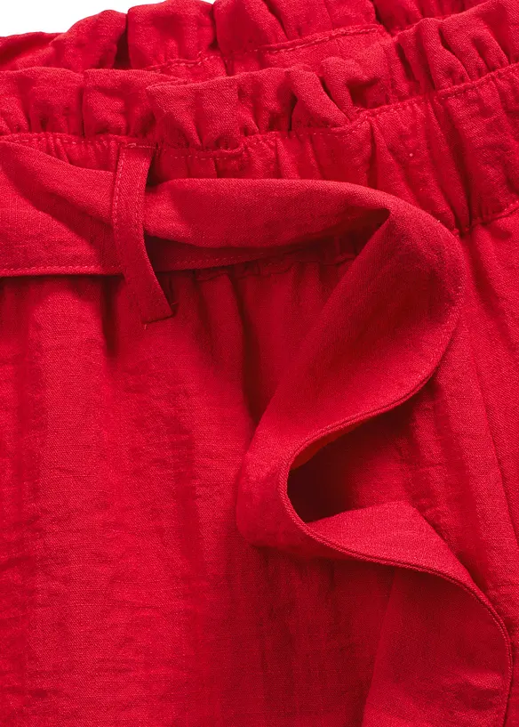 Bermuda fluide en viscose mélangée, taille élastiquée, bonprix