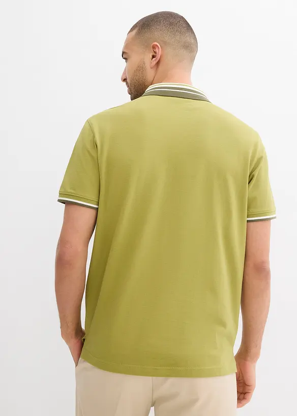 Polo en maille piquée 100% coton, bonprix