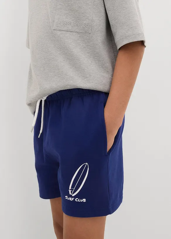 Short en molleton 100% coton, bonprix