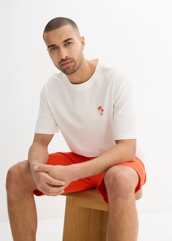 T-shirt avec imprimé dos, loose, bonprix