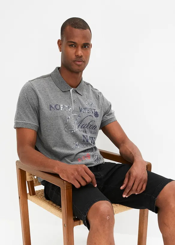 Polo manches courtes en jersey, bonprix