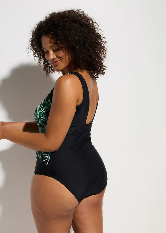 Maillot 1 pièce sculptant, maintien modéré, bonprix