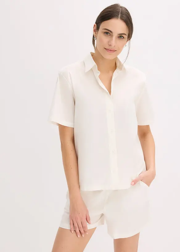 Pyjashort tissé 100% coton, bonprix