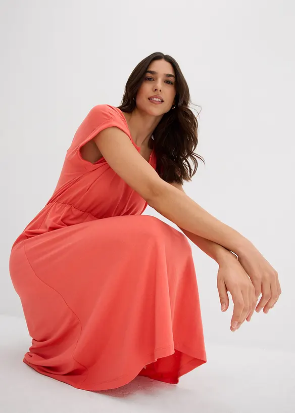 Robe en jersey de viscose mélangée, bonprix