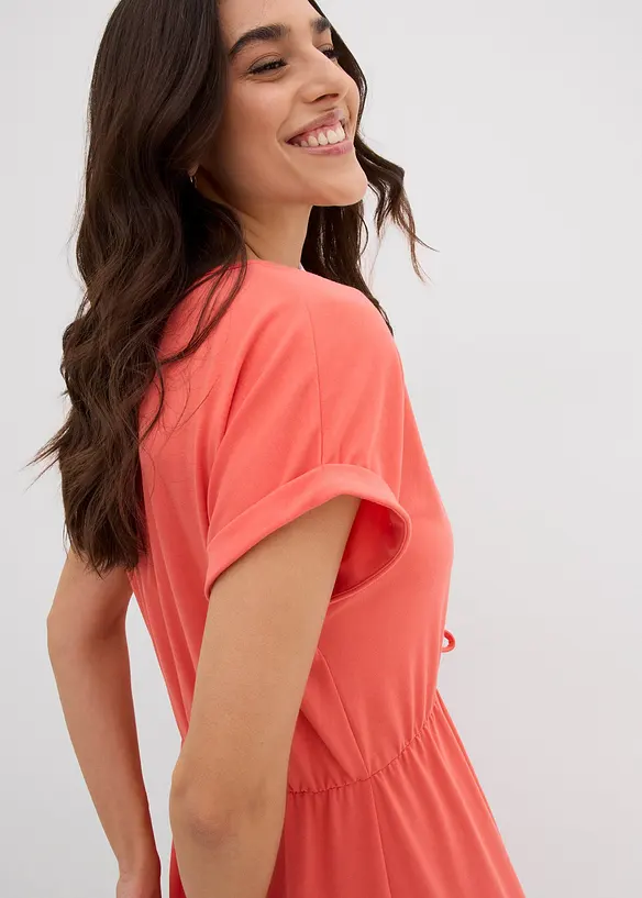 Robe en jersey de viscose mélangée, bonprix