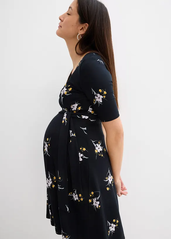 Robe de grossesse et d’allaitement en viscose douce, bonprix