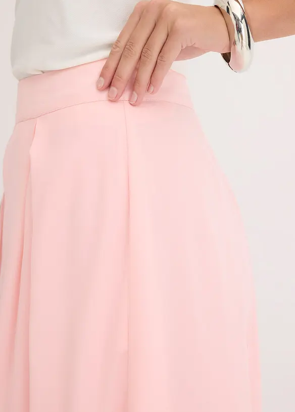 Jupe midi volantée, bonprix