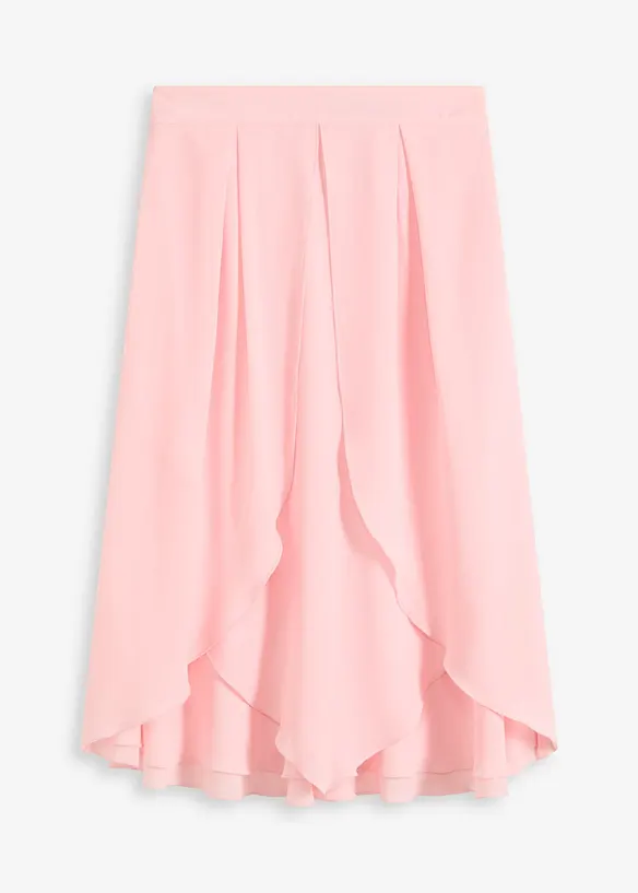 Jupe midi volantée, bonprix