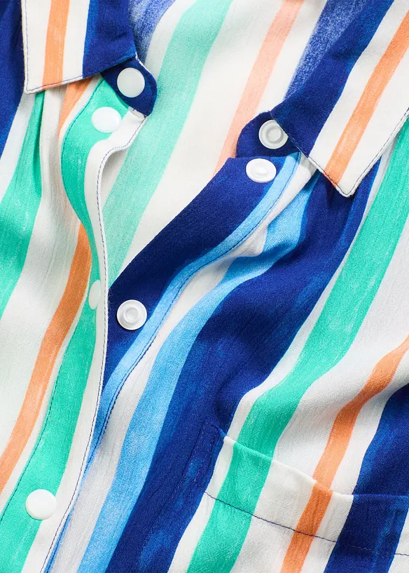 Robe-chemise en viscose fluide, bonprix