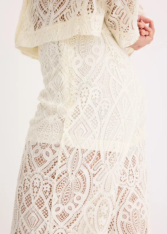 Pantalon en dentelle, bonprix