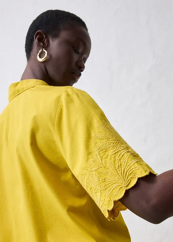 Chemisier court avec soie, bonprix