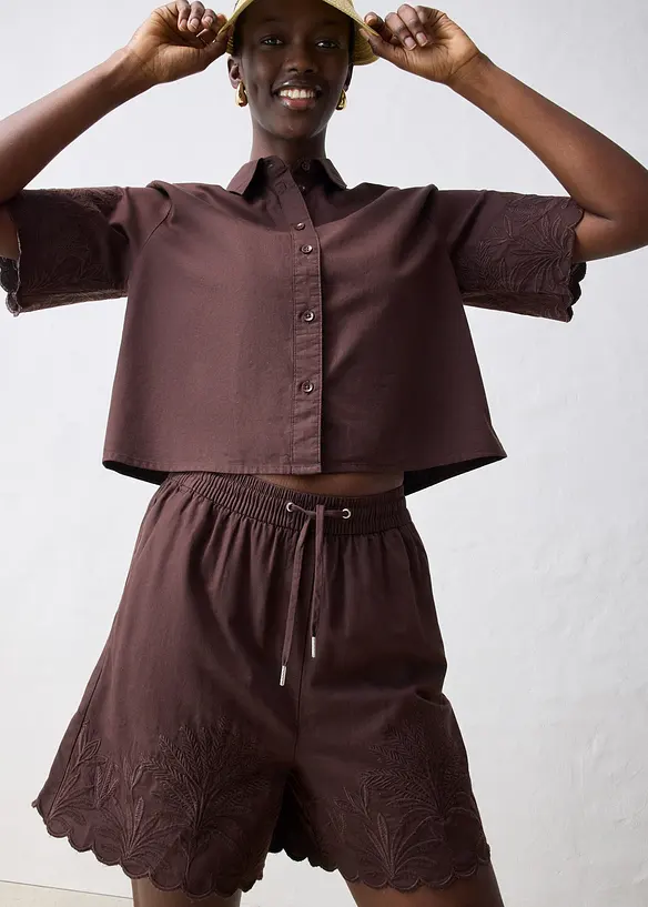 Short avec soie, bonprix