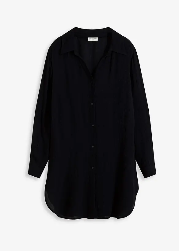 Robe-chemise de plage en viscose fluide, bonprix