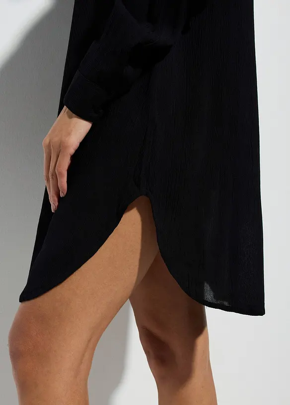 Robe-chemise de plage en viscose fluide, bonprix