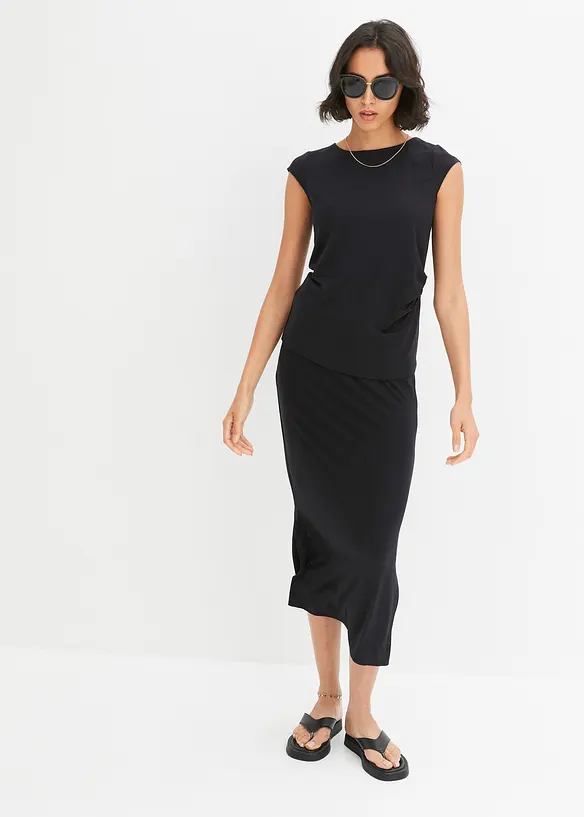 T-shirt en viscose fluide, bonprix