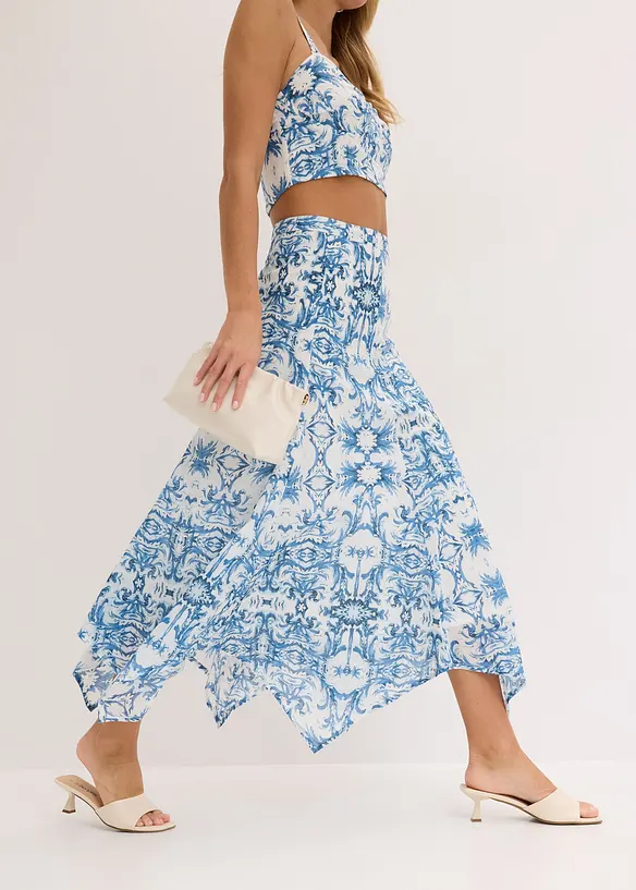 Jupe longue à pointes, bonprix