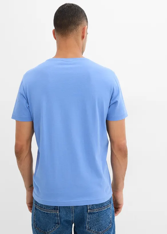 Lot de 3 T-shirts col V, bonprix