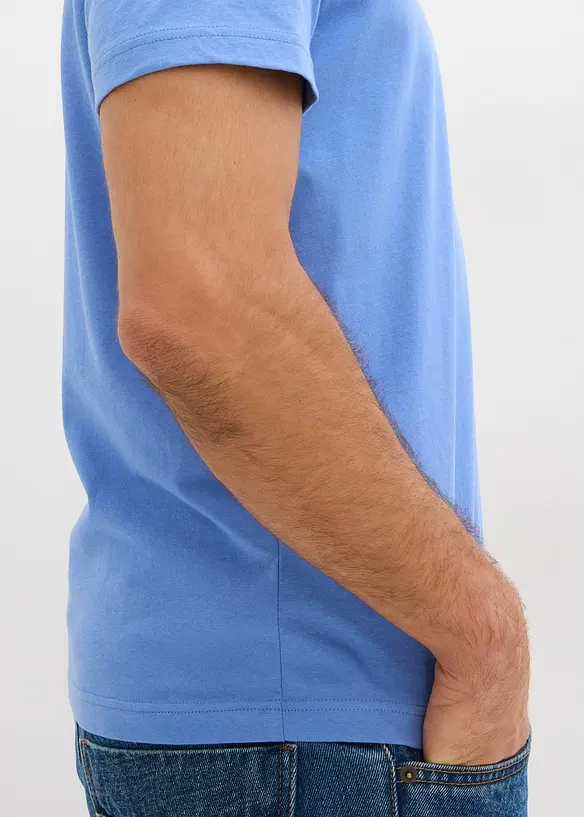 Lot de 3 T-shirts col V, bonprix