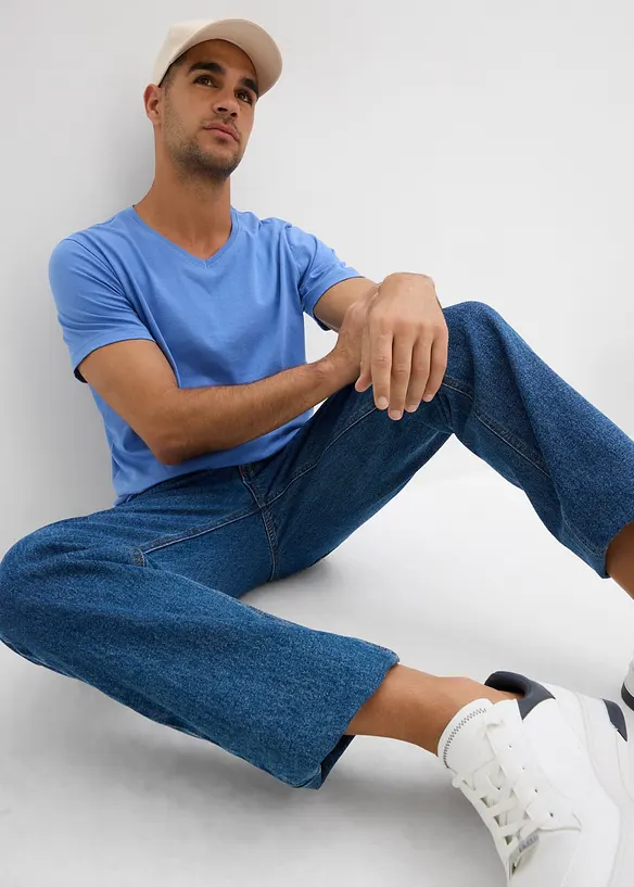 Lot de 3 T-shirts col V, bonprix